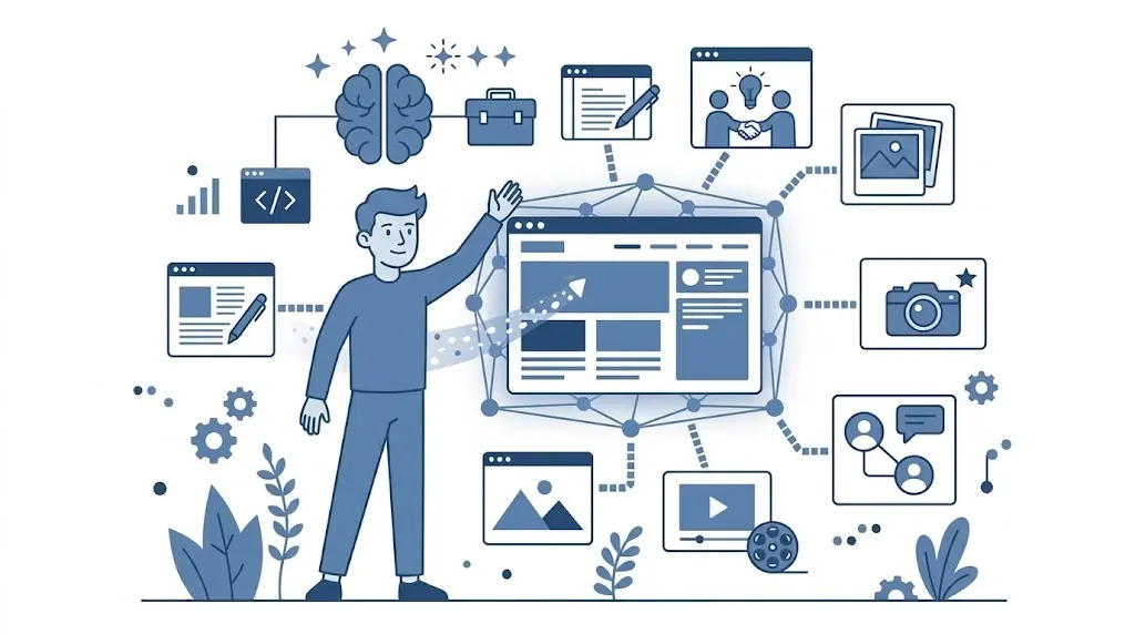 Situs Web Landing Page Pribadi